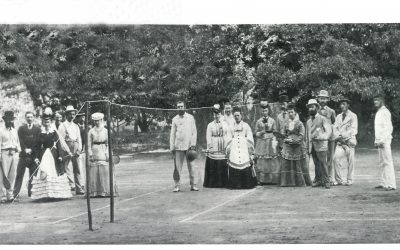 An Early Badminton Photograph from India